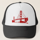 Golden Gate Bridge - San Francisco, CA Trucker Pet (Voorkant)