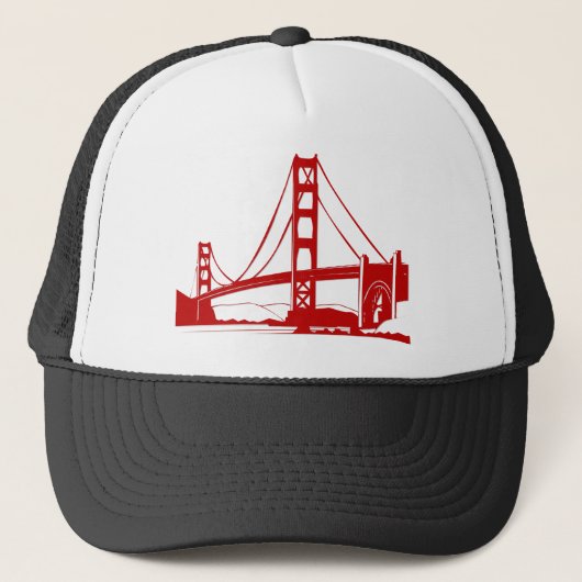 Golden Gate Bridge - San Francisco, CA Trucker Pet (Voorkant)