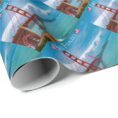 Golden Gate Bridge San Francisco Cadeaupapier (Rol Hoek)