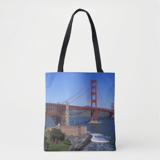 Golden Gate Bridge, San Francisco, California 7 Tote Bag (Voorkant)
