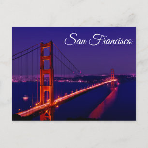 Golden Gate Bridge San Francisco California Briefkaart