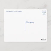 Golden Gate Bridge San Francisco California Briefkaart (Achterkant)