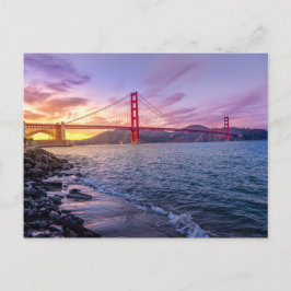 GOLDEN GATE BRIDGE, SAN FRANCISCO, CALIFORNIA BRIEFKAART