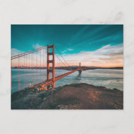 GOLDEN GATE BRIDGE, SAN FRANCISCO, CALIFORNIA BRIEFKAART
