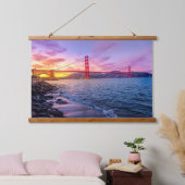 Golden Gate Bridge San Francisco California Hangend Wandkleed (Slaapkamer)