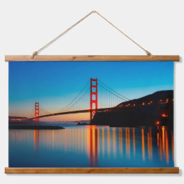 Golden Gate Bridge San Francisco California Hangend Wandkleed