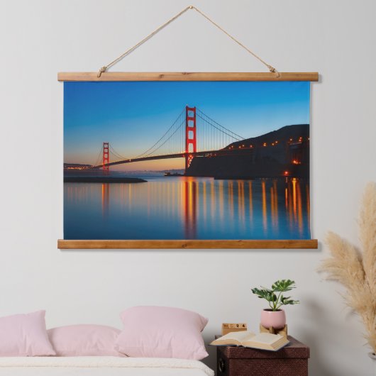 Golden Gate Bridge San Francisco California Hangend Wandkleed (Slaapkamer)