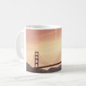 Golden Gate Bridge San Francisco California Koffiemok (Voorkant links)