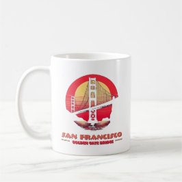 Golden Gate Bridge San Francisco California Koffiemok