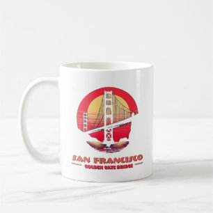 Golden Gate Bridge San Francisco California Koffiemok