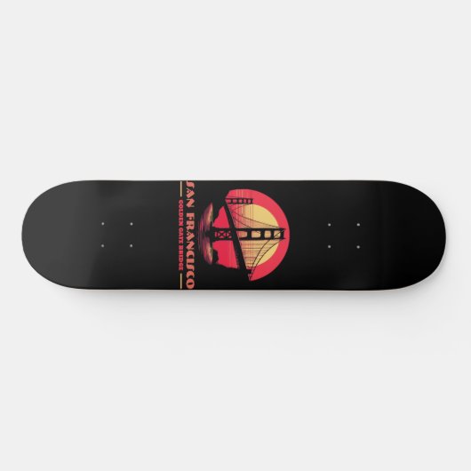 Golden Gate Bridge San Francisco California Persoonlijk Skateboard (Horizontaal)
