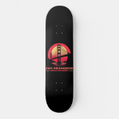 Golden Gate Bridge San Francisco California Persoonlijk Skateboard (Voorkant)