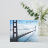 Golden Gate Bridge San Francisco California Reizen Briefkaart (Staand voorkant)