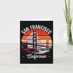 Golden Gate Bridge San Francisco California Vereni Kaart