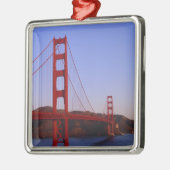 Golden Gate Bridge, San Francisco, Californië, 2 Metalen Ornament (Links)