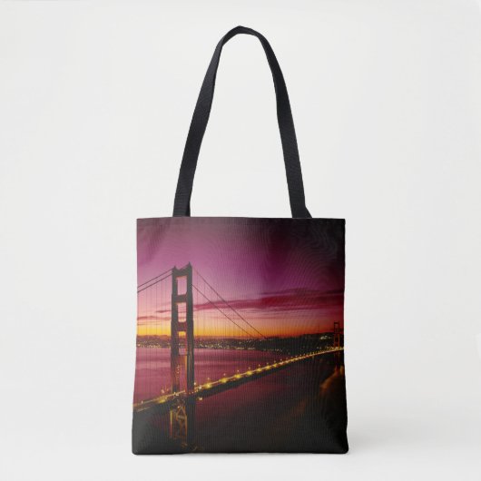 Golden Gate Bridge, San Francisco, Californië 3 Tote Bag (Voorkant)