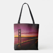 Golden Gate Bridge, San Francisco, Californië 3 Tote Bag (Achterkant)