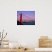 Golden Gate Bridge, San Francisco, Californië, 6 Poster (Keuken)