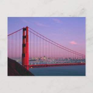 Golden Gate Bridge, San Francisco, Californië, 7 Briefkaart