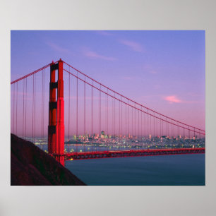 Golden Gate Bridge, San Francisco, Californië, 7 Poster