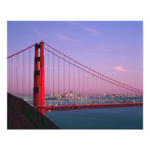 Golden Gate Bridge, San Francisco, Californië, 8 Foto Afdruk