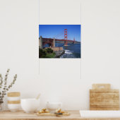 Golden Gate Bridge, San Francisco, Californië, 8 Poster (Keuken)
