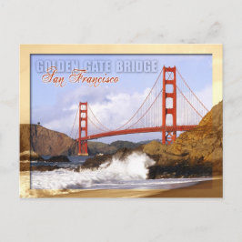 Golden Gate Bridge, San Francisco, Californië Briefkaart