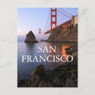 Golden Gate Bridge   San Francisco Californië Briefkaart
