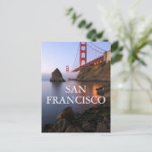 Golden Gate Bridge | San Francisco Californië Briefkaart (Staand voorkant)