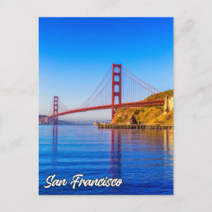Golden Gate Bridge, San Francisco, Californië Briefkaart