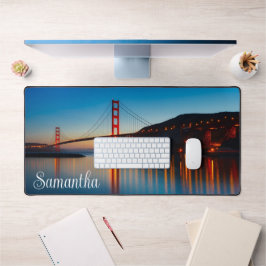 Golden Gate Bridge San Francisco, Californië Bureaumat