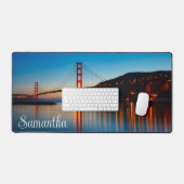 Golden Gate Bridge San Francisco, Californië Bureaumat (Keyboard & Muis)
