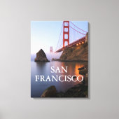 Golden Gate Bridge | San Francisco Californië Canvas Afdruk (Voorkant)