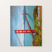 Golden Gate Bridge, San Francisco, Californië Legpuzzel (Verticaal)