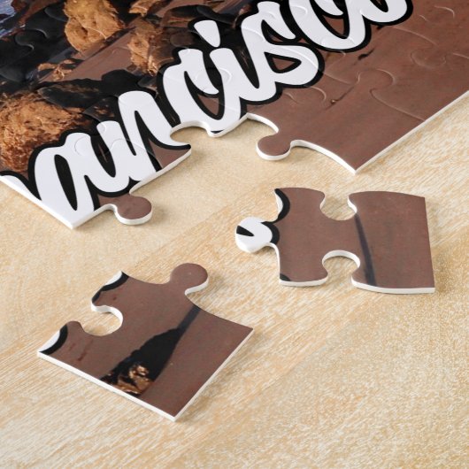 Golden Gate Bridge, San Francisco, Californië Legpuzzel (Zijkant)