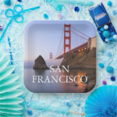 Golden Gate Bridge | San Francisco Californië Papieren Bordje (Feest)