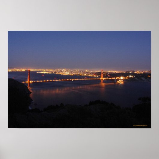 Golden Gate Bridge, San Francisco, Californië Poster (Voorkant)