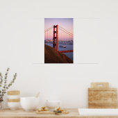 Golden Gate Bridge; San Francisco; Californië; Poster (Keuken)