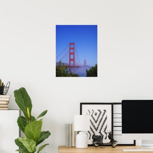 Golden Gate Bridge, San Francisco, Californië Poster (Thuiskantoor)