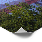 Golden Gate Bridge, San Francisco, Californië Poster (Hoek)