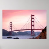 Golden Gate Bridge, San Francisco, Californië Poster (Voorkant)