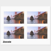 Golden Gate Bridge | San Francisco Californië Rechthoekige Sticker (Vel)