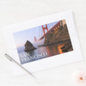 Golden Gate Bridge | San Francisco Californië Rechthoekige Sticker (Envelop)