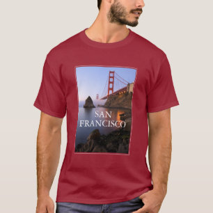 Golden Gate Bridge San Francisco Californië T-shirt