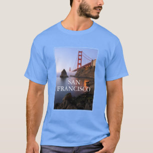 Golden Gate Bridge   San Francisco Californië T-shirt