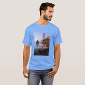 Golden Gate Bridge | San Francisco Californië T-shirt (Voorkant volledig)