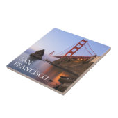 Golden Gate Bridge | San Francisco Californië Tegeltje (Zijkant)