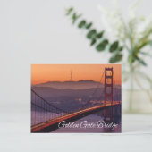 Golden Gate Bridge, San Francisco, Californië, Ver Briefkaart (Staand voorkant)