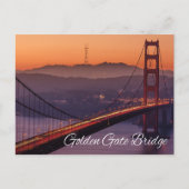 Golden Gate Bridge, San Francisco, Californië, Ver Briefkaart (Voorkant)