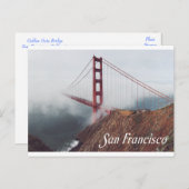 Golden Gate Bridge, San Francisco, Californië, Ver Briefkaart (Voorkant / Achterkant)